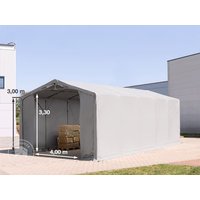 TOOLPORT 6x10m Zelthalle, PRIMEtex-Plane, grau, mit Statik (Erduntergrund) – (93969) TOOLPORT 6x10m Zelthalle, PRIMEtex-Plane, grau, mit Statik (Erduntergrund) – (93969)