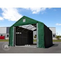 TOOLPORT 6x12m Zelthalle, PRIMEtex-Plane, dunkelgrün, mit Statik (Erduntergrund) – (49834) TOOLPORT 6x12m Zelthalle, PRIMEtex-Plane, dunkelgrün, mit Statik (Erduntergrund) – (49834)