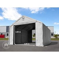 TOOLPORT 6x12m Zelthalle, PRIMEtex-Plane, grau, mit Statik (Erduntergrund) – (48674) TOOLPORT 6x12m Zelthalle, PRIMEtex-Plane, grau, mit Statik (Erduntergrund) – (48674)