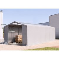 TOOLPORT 6x12m Zelthalle, PVC-Plane, grau, ohne Statik – (79914) TOOLPORT 6x12m Zelthalle, PVC-Plane, grau, ohne Statik – (79914)