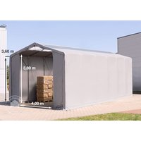 TOOLPORT 6x12m Zelthalle, PVC-Plane, grau, mit Statik (Erduntergrund) – (93894) TOOLPORT 6x12m Zelthalle, PVC-Plane, grau, mit Statik (Erduntergrund) – (93894)