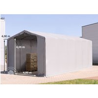 TOOLPORT 6x12m Zelthalle, PRIMEtex-Plane, grau, ohne Statik – (79998) TOOLPORT 6x12m Zelthalle, PRIMEtex-Plane, grau, ohne Statik – (79998)