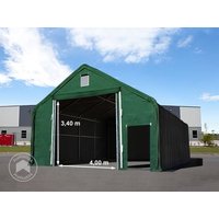 TOOLPORT 8x8m Zelthalle, PRIMEtex-Plane, dunkelgrün, mit Statik (Erduntergrund) – (48676) TOOLPORT 8x8m Zelthalle, PRIMEtex-Plane, dunkelgrün, mit Statik (Erduntergrund) – (48676)