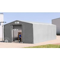 TOOLPORT 8x12m Zelthalle, PRIMEtex-Plane, grau, ohne Statik – (80024) TOOLPORT 8x12m Zelthalle, PRIMEtex-Plane, grau, ohne Statik – (80024)