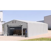 TOOLPORT 8x16m Zelthalle, PVC-Plane, grau, mit Statik (Betonuntergrund) – (94284) TOOLPORT 8x16m Zelthalle, PVC-Plane, grau, mit Statik (Betonuntergrund) – (94284)