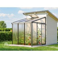 GFP 199 x 194 cm Anlehngewächshaus, pulverbeschichtet, Anthrazit RAL 7016 – (GFPV00747) GFP 199 x 194 cm Anlehngewächshaus, pulverbeschichtet, Anthrazit RAL 7016 – (GFPV00747)