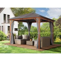 TOOLPORT 3×3 m Hardtop Gartenpavillon, inkl. 4 Seitenteile, loft grey – (300184) TOOLPORT 3×3 m Hardtop Gartenpavillon, inkl. 4 Seitenteile, loft grey – (300184)