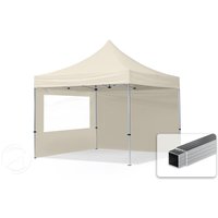 TOOLPORT 3x3m Aluminium Faltpavillon, inkl. 2 Seitenteile, creme – (59003) TOOLPORT 3x3m Aluminium Faltpavillon, inkl. 2 Seitenteile, creme – (59003)