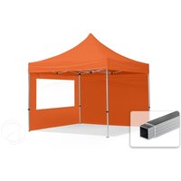 TOOLPORT 3x3m Aluminium Faltpavillon, inkl. 2 Seitenteile, orange – (59011) TOOLPORT 3x3m Aluminium Faltpavillon, inkl. 2 Seitenteile, orange – (59011)
