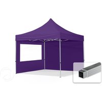 TOOLPORT 3x3m Aluminium Faltpavillon, inkl. 2 Seitenteile, lila – (59009) TOOLPORT 3x3m Aluminium Faltpavillon, inkl. 2 Seitenteile, lila – (59009)