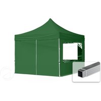TOOLPORT 3x3m Aluminium Faltpavillon, inkl. 4 Seitenteile, dunkelgrün – (59008) TOOLPORT 3x3m Aluminium Faltpavillon, inkl. 4 Seitenteile, dunkelgrün – (59008)