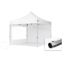 TOOLPORT 3x3m Aluminium Faltpavillon, inkl. 2 Seitenteile, weiß – (600170) TOOLPORT 3x3m Aluminium Faltpavillon, inkl. 2 Seitenteile, weiß – (600170)