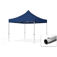 TOOLPORT 3x3m Aluminium Faltpavillon, ohne Seitenteile, dunkelblau – (600152) TOOLPORT 3x3m Aluminium Faltpavillon, ohne Seitenteile, dunkelblau – (600152)