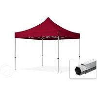 TOOLPORT 3x3m Aluminium Faltpavillon, ohne Seitenteile, rot – (600151) TOOLPORT 3x3m Aluminium Faltpavillon, ohne Seitenteile, rot – (600151)