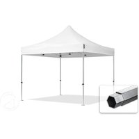 TOOLPORT 3x3m Aluminium Faltpavillon, ohne Seitenteile, weiß – (578681) TOOLPORT 3x3m Aluminium Faltpavillon, ohne Seitenteile, weiß – (578681)
