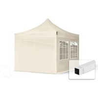 TOOLPORT 3x3m Stahl Faltpavillon, inkl. 4 Seitenteile, creme – (581833) TOOLPORT 3x3m Stahl Faltpavillon, inkl. 4 Seitenteile, creme – (581833)