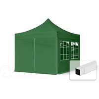 TOOLPORT 3x3m Stahl Faltpavillon, inkl. 4 Seitenteile, dunkelgrün – (581832) TOOLPORT 3x3m Stahl Faltpavillon, inkl. 4 Seitenteile, dunkelgrün – (581832)