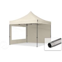 TOOLPORT 3x3m Stahl Faltpavillon, inkl. 2 Seitenteile, creme – (600013) TOOLPORT 3x3m Stahl Faltpavillon, inkl. 2 Seitenteile, creme – (600013)