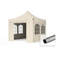 TOOLPORT 3x3m Stahl Faltpavillon, inkl. 4 Seitenteile, creme – (600014) TOOLPORT 3x3m Stahl Faltpavillon, inkl. 4 Seitenteile, creme – (600014)