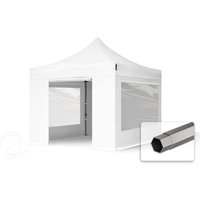 TOOLPORT 3x3m Stahl Faltpavillon, inkl. 4 Seitenteile, weiß – (600039) TOOLPORT 3x3m Stahl Faltpavillon, inkl. 4 Seitenteile, weiß – (600039)