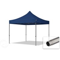 TOOLPORT 3x3m Stahl Faltpavillon, ohne Seitenteile, blau – (600006) TOOLPORT 3x3m Stahl Faltpavillon, ohne Seitenteile, blau – (600006)