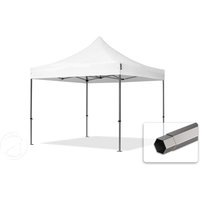 TOOLPORT 3x3m Stahl Faltpavillon, ohne Seitenteile, weiß – (600034) TOOLPORT 3x3m Stahl Faltpavillon, ohne Seitenteile, weiß – (600034)