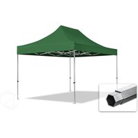 TOOLPORT 3×4,5m Aluminium Faltpavillon, ohne Seitenteile, dunkelgrün – (600195) TOOLPORT 3×4,5m Aluminium Faltpavillon, ohne Seitenteile, dunkelgrün – (600195)