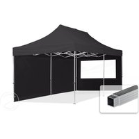 TOOLPORT 3x6m Aluminium Faltpavillon, inkl. 2 Seitenteile, schwarz – (59030) TOOLPORT 3x6m Aluminium Faltpavillon, inkl. 2 Seitenteile, schwarz – (59030)