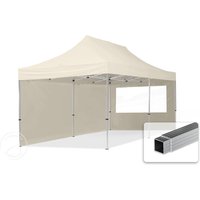 TOOLPORT 3x6m Aluminium Faltpavillon, inkl. 2 Seitenteile, creme – (59022) TOOLPORT 3x6m Aluminium Faltpavillon, inkl. 2 Seitenteile, creme – (59022)
