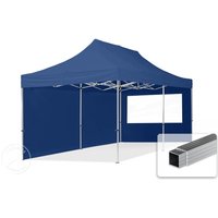 TOOLPORT 3x6m Aluminium Faltpavillon, inkl. 2 Seitenteile, dunkelblau – (59019) TOOLPORT 3x6m Aluminium Faltpavillon, inkl. 2 Seitenteile, dunkelblau – (59019)