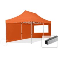 TOOLPORT 3x6m Aluminium Faltpavillon, inkl. 2 Seitenteile, orange – (59028) TOOLPORT 3x6m Aluminium Faltpavillon, inkl. 2 Seitenteile, orange – (59028)