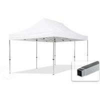 TOOLPORT 3x6m Aluminium Faltpavillon, ohne Seitenteile, weiß – (59032) TOOLPORT 3x6m Aluminium Faltpavillon, ohne Seitenteile, weiß – (59032)