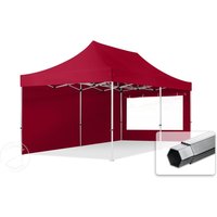 TOOLPORT 3x6m Aluminium Faltpavillon, inkl. 2 Seitenteile, rot – (600235) TOOLPORT 3x6m Aluminium Faltpavillon, inkl. 2 Seitenteile, rot – (600235)