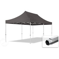 TOOLPORT 3x6m Aluminium Faltpavillon, ohne Seitenteile, dunkelgrau – (600226) TOOLPORT 3x6m Aluminium Faltpavillon, ohne Seitenteile, dunkelgrau – (600226)