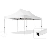 TOOLPORT 3x6m Stahl Faltpavillon, ohne Seitenteile, weiß – (581849) TOOLPORT 3x6m Stahl Faltpavillon, ohne Seitenteile, weiß – (581849)