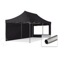 TOOLPORT 3x6m Stahl Faltpavillon, inkl. 2 Seitenteile, schwarz – (600064) TOOLPORT 3x6m Stahl Faltpavillon, inkl. 2 Seitenteile, schwarz – (600064)
