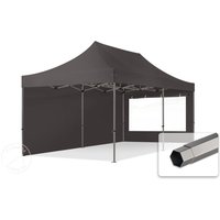 TOOLPORT 3x6m Stahl Faltpavillon, inkl. 2 Seitenteile, dunkelgrau – (600077) TOOLPORT 3x6m Stahl Faltpavillon, inkl. 2 Seitenteile, dunkelgrau – (600077)