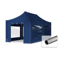 TOOLPORT 3x6m Stahl Faltpavillon, inkl. 4 Seitenteile, dunkelblau – (600069) TOOLPORT 3x6m Stahl Faltpavillon, inkl. 4 Seitenteile, dunkelblau – (600069)