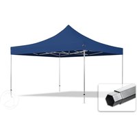TOOLPORT 4x4m Aluminium Faltpavillon, ohne Seitenteile, dunkelblau – (600178) TOOLPORT 4x4m Aluminium Faltpavillon, ohne Seitenteile, dunkelblau – (600178)