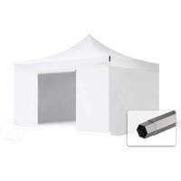 TOOLPORT 4x4m Stahl Faltpavillon, inkl. 4 Seitenteile, weiß – (600131) TOOLPORT 4x4m Stahl Faltpavillon, inkl. 4 Seitenteile, weiß – (600131)