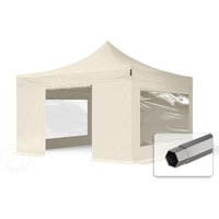 TOOLPORT 4x4m Stahl Faltpavillon, inkl. 4 Seitenteile, creme – (600095) TOOLPORT 4x4m Stahl Faltpavillon, inkl. 4 Seitenteile, creme – (600095)