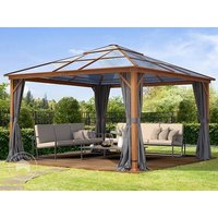 TOOLPORT 4×4 m Hardtop Gartenpavillon, inkl. 4 Seitenteile, loft grey – (300197) TOOLPORT 4×4 m Hardtop Gartenpavillon, inkl. 4 Seitenteile, loft grey – (300197)