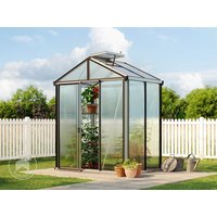 GFP 199 x 137 cm Gewächshaus, Pulverbeschichtet Anthrazit, RAL 7016 | Aktionsset – Profi 2 – (GFPV00129) GFP 199 x 137 cm Gewächshaus, Pulverbeschichtet Anthrazit, RAL 7016 | Aktionsset – Profi 2 – (GFPV00129)