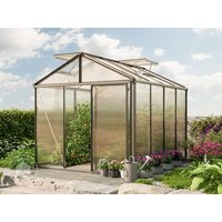 GFP 235 x 311 cm Gewächshaus, Standardfarbe Aluminium Natur – (GFPV00146) GFP 235 x 311 cm Gewächshaus, Standardfarbe Aluminium Natur – (GFPV00146)