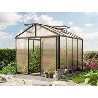 GFP 235 x 311 cm Gewächshaus, Pulverbeschichtet Anthrazit, RAL 7016 – (GFPV00147) GFP 235 x 311 cm Gewächshaus, Pulverbeschichtet Anthrazit, RAL 7016 – (GFPV00147)