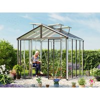 GFP 263 x 263 cm Gewächshaus, Standardfarbe Aluminium Natur | ohne Setangebot – (GFPV00698) GFP 263 x 263 cm Gewächshaus, Standardfarbe Aluminium Natur | ohne Setangebot – (GFPV00698)