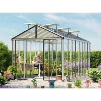 GFP 263 x 514 cm Gewächshaus, Standardfarbe Aluminium Natur | Aktionsset – Profi 2 – (GFPV00715) GFP 263 x 514 cm Gewächshaus, Standardfarbe Aluminium Natur | Aktionsset – Profi 2 – (GFPV00715)