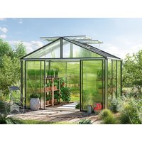 GFP 311 x 235 cm Gewächshaus, Standardfarbe Aluminium Natur | Aktionsset – Profi 2 – (GFPV00207) GFP 311 x 235 cm Gewächshaus, Standardfarbe Aluminium Natur | Aktionsset – Profi 2 – (GFPV00207)