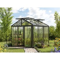 GFP 235 x 235 cm Gewächshaus, Pulverbeschichtet Anthrazit, RAL 7016 | ohne Setangebot – (GFPV00150) GFP 235 x 235 cm Gewächshaus, Pulverbeschichtet Anthrazit, RAL 7016 | ohne Setangebot – (GFPV00150)