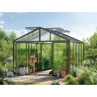 GFP 311 x 385 cm Gewächshaus, Pulverbeschichtet Anthrazit, RAL 7016 | ohne Setangebot – (GFPV00257) GFP 311 x 385 cm Gewächshaus, Pulverbeschichtet Anthrazit, RAL 7016 | ohne Setangebot – (GFPV00257)